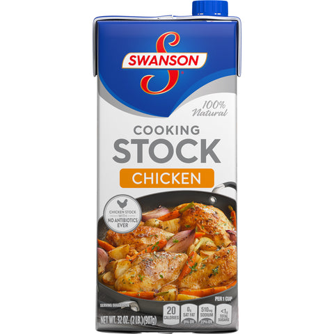 Swanson Chicken Cooking Stock, 32 Ounce -- 12 per case.