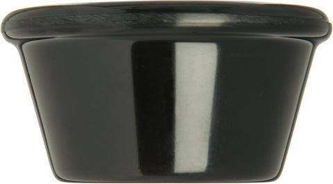 Carlisle RAMEKIN SMOOTH MELAMINE BLACK 2 OZ