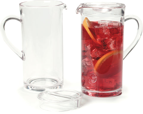 Carlisle PITCHER POLYCARBONATE ELAN™ CLEAR 58 OZ