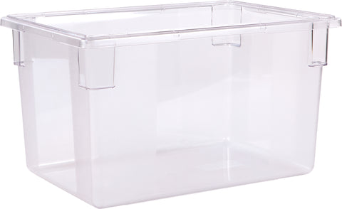 Container Food Storage Polycarbonate Clear 21.5 Gal 26x18x15