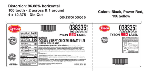Chicken Breast Filet Breaded Golden Crispy 6 Oz 38335-0928