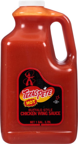 Texas Pete Hot Chicken Wing Sauce, 1 Gallon -- 4 Case