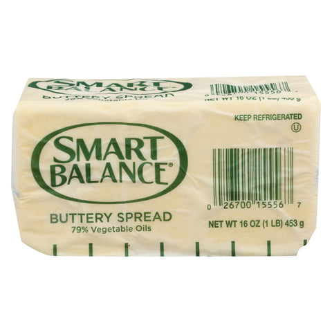 Smart Balance 79 Percent Vegetable Oil Buttery Spread, 1 Pound -- 30 per case.