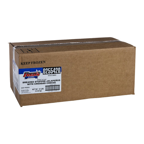 Fred's For Starters® APPETIZER JALAPENO CHEDDAR BREADED