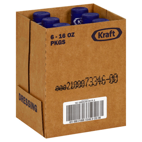 Kraft Thousand Island Dressing, 16 Ounce -- 6 Case