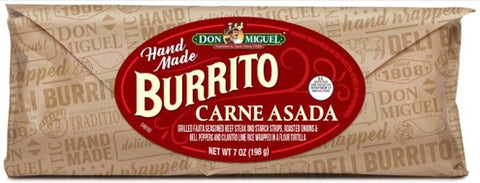 Don Miguel Carne Asada Burrito, 7 Ounce -- 12 per case.