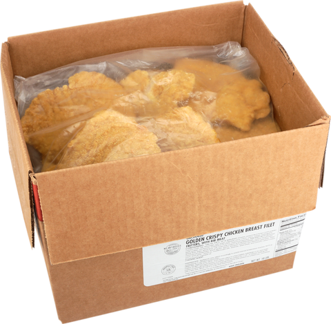 Chicken Breast Filet Breaded Golden Crispy 6 Oz 38335-0928