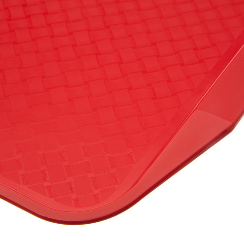 Carlisle TRAY SERVING CAFE® HANDLED RED 12X17