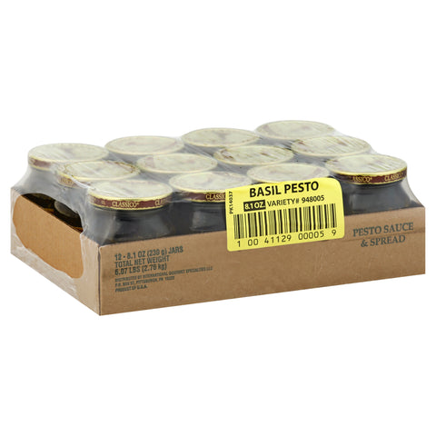 Classico Creations Traditional Basil Pesto Duos Sauce, 8.1 Ounce -- 12 per case.