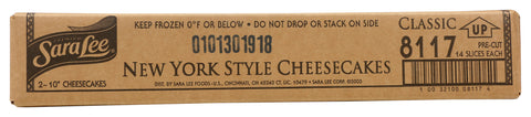 Cheesecake Classic Tall Plain Round 14 Slice 10