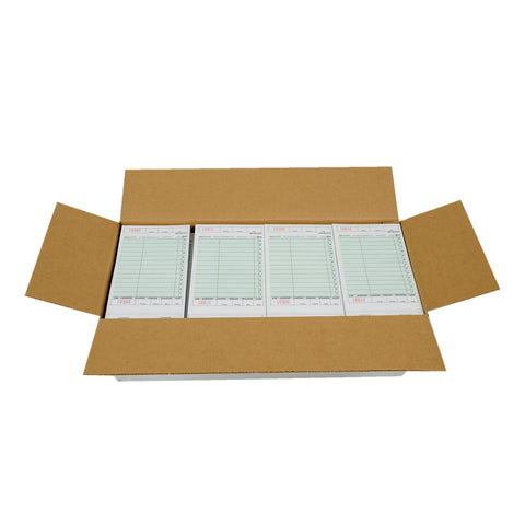 National Checking GUEST CHECK 2-PART GREEN NO CARBON 13 LINE 4.25X7.25
