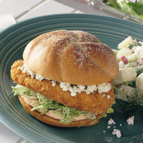Chicken Breast Fillet Mild Crumb Breaded 4 Oz 2454-0928