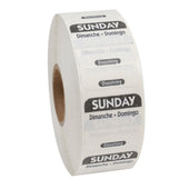 National Checking LABEL SUN 1X1 DISSOLVE-A-WAY