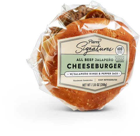 Pierre Signatures® SANDWICH CHEESEBURGER JALAPENO