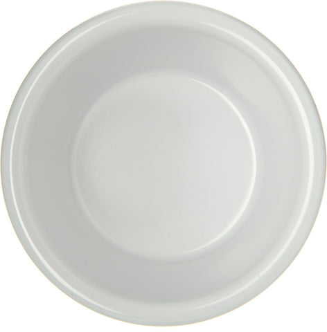 Carlisle RAMEKIN PLASTIC MEL FLUTED WHITE 3 OZ