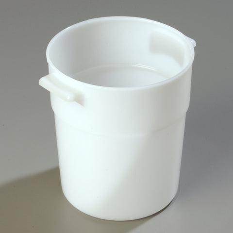 Carlisle BAINS MARIE CONTAINER WHITE 3.5 QT