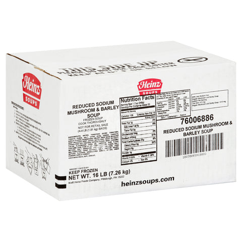 Soup Mushroom Barley Reduced Sodium