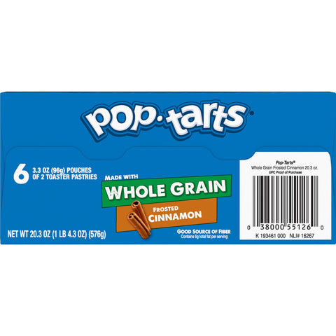 Pastry Pop-tarts® Made W/ Whole Grain Frosted Cinnamon