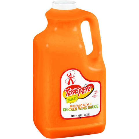 Texas Pete Chicken Wing Sauce, Mild, 1 Gallon -- 4 Case
