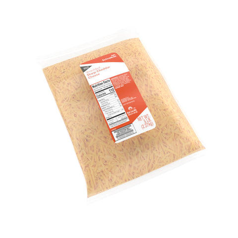 Schreiber CHEESE CHEDDAR SHARP SHREDDED