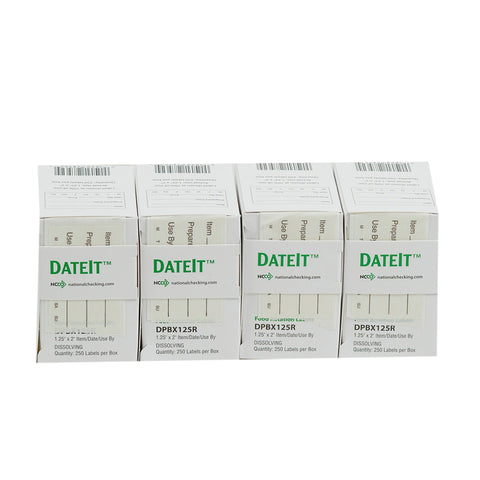 Label Item/date/use By Dissolving .25x2