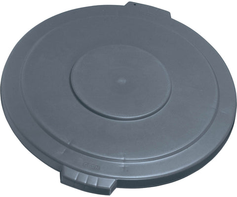Carlisle CONTAINER WASTE BRONCO™ ROUND LID 44 GALLON - GREY