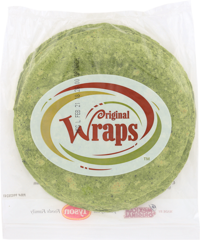 Mexican Original® TORTILLA FLOUR SPINACH 12