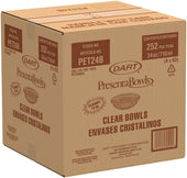 PresentaBowls® BOWL PLASTIC CLEAR 24 OZ