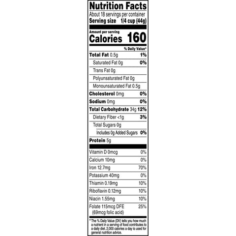 Quaker® CEREAL HOT CREAMY WHITE FARINA