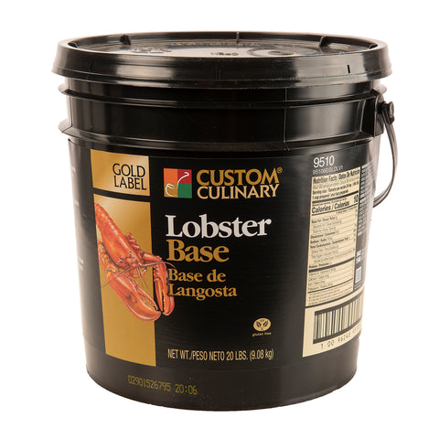 Custom Culinary Gold Label Lobster Base, 20 Pound.