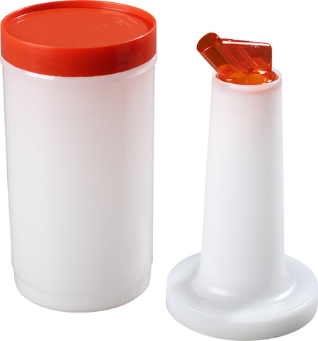 Container Complete Unit Orange 1 Qt