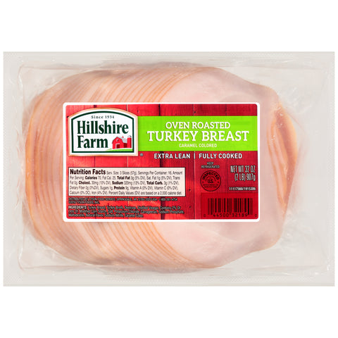 Hillshire Farm® TURKEY BREAST OVEN ROASTED SLICED 10321890414