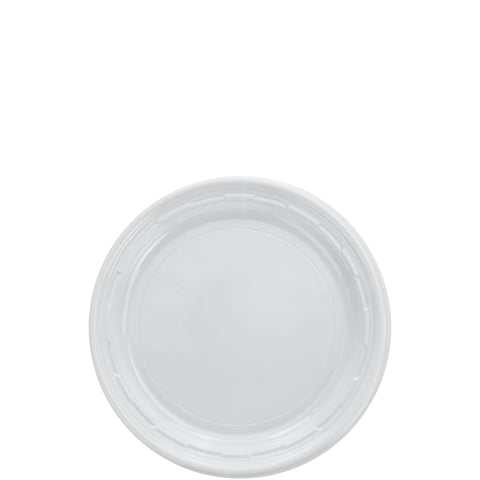Plate Plastic White Ps 7