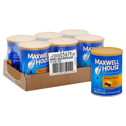 Maxwell House COFFEE GROUND MASTER BLEND CAN