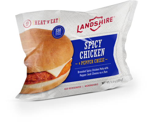 Landshire® SANDWICH SPICY BREADED CHICKEN IW 5.4 OZ 10000030561