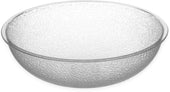 Carlisle BOWL SALAD PEBBLED ROUND CLEAR PC 3.1 QT