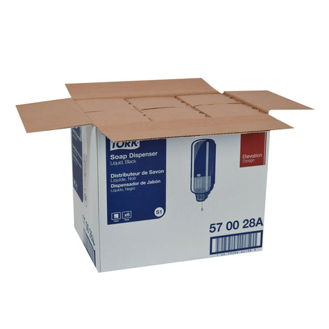 Dispenser Soap Liquid Black 1 Liter