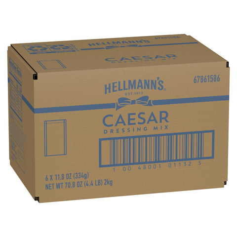Hellmanns Dry Caesar Dressing Mix, 11.8 Ounce -- 6 per case