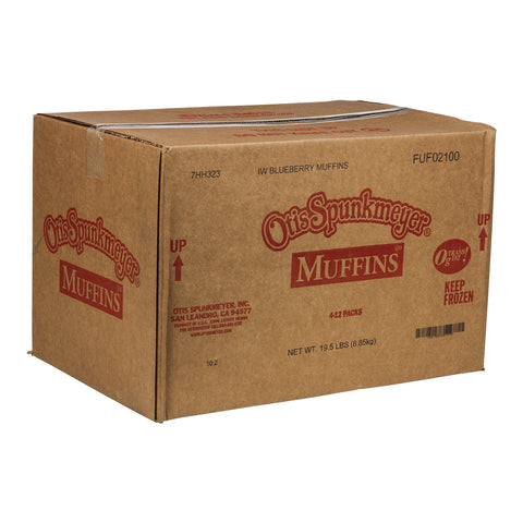 Otis Spunkmeyer Delicious Essentials Blueberry Muffin, 6.5 Ounce -- 48 per case.