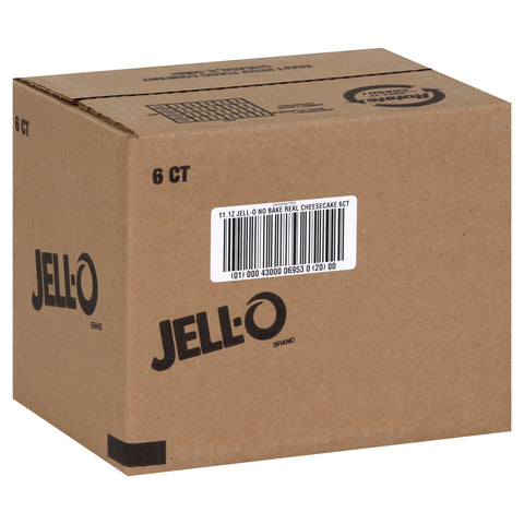 Jello Dessert No Bake Real Cheesecake Mix, 11.1 Ounce -- 6 per case.