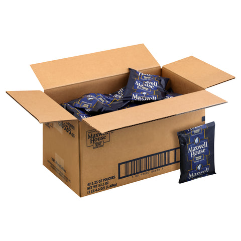Maxwell House Master Blend Office Service Coffee - 1.25 oz. pack, 42 packs per case