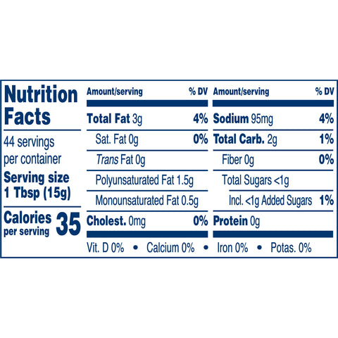 Kraft Light Mayonnaise Dressing, 22 Fluid Ounce -- 8 per case.