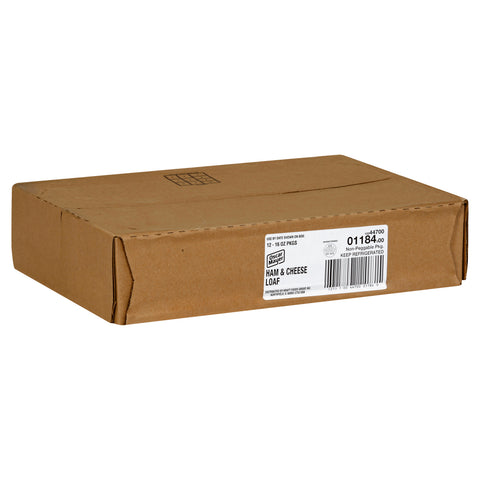 Kraft Oscar Mayer Square Ham and Cheese Loaf, 16 Ounce -- 12 per case.