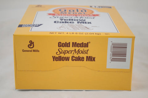 Gold Medal SuperMoist Yellow Cake Mix, 4.5 pound -- 6 per case