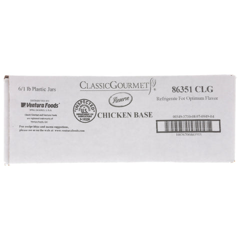 Ventura Foods Classic Gourmet Real Chicken Base, 1 Pound -- 6 per case.