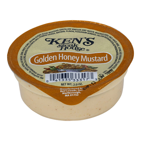 Ken's Foods DRESSING HONEY MUSTARD GOLDEN SINGLE SERVE CUP REFRIGERATED