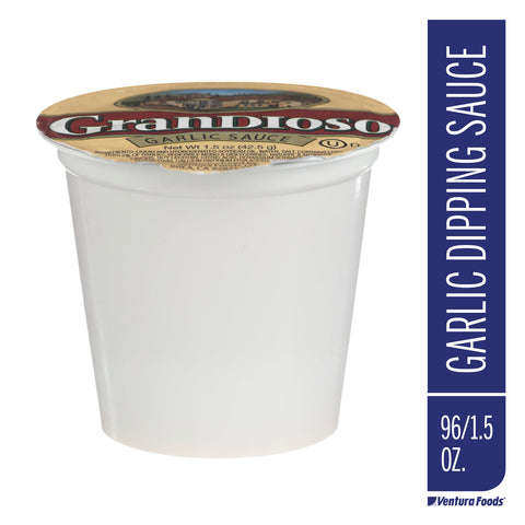 Sauce Garlic Liquid Npho Single Serve Cup Refrigerated