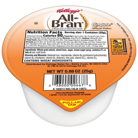 Cereal All-bran® Complete® Wheat Flakes Bowl Pack