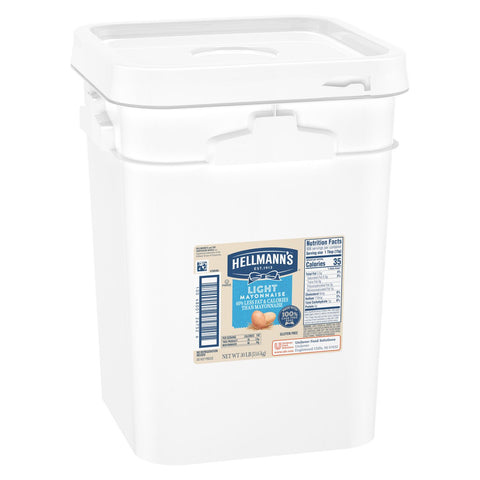 Hellmann's® MAYONNAISE LIGHT PAIL MADE WITH 100% CAGE FREE EGGS