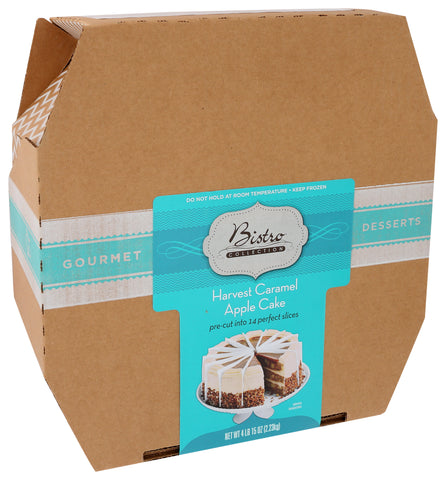 Bistro Collection CAKE ROUND CARAMEL APPLE SLICED 14 SLICE 9
